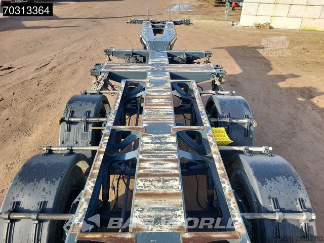 Containertransport D-TEC FT-LS-S Flexitrailer Multi'45 ft Lifting Axle