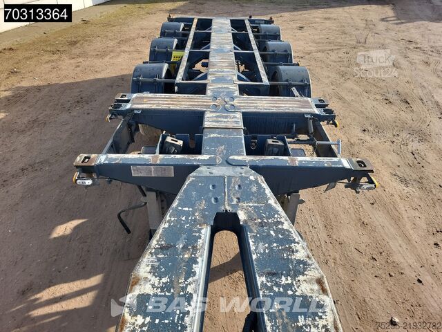 Containertransport D-TEC FT-LS-S Flexitrailer Multi'45 ft Lifting Axle