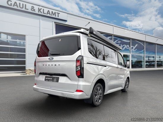 Camper FORD TRANSIT CUSTOM 2.0 ECOBLUE 320 L1 MOTORCARAVAN NUGGET TITANIUM AUFSTELLDACH F