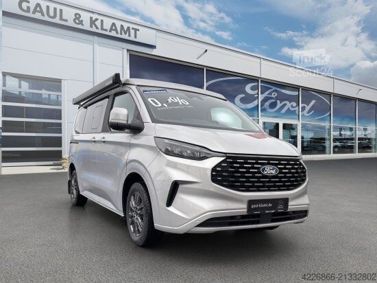 Camper FORD TRANSIT CUSTOM 2.0 ECOBLUE 320 L1 MOTORCARAVAN NUGGET TITANIUM AUFSTELLDACH F