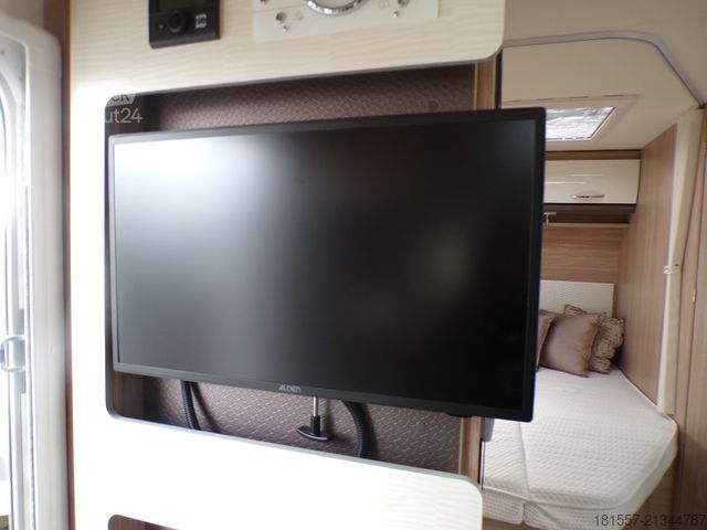 Yarı entegre karavan BÜRSTNER Limited T 660 Markise, el. Hubbett, SAT/TV