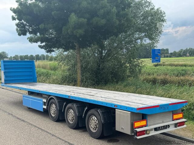 Plattformanhänger Emtech NP3 2x Steering Axle / 1x Lift-Axle / SAF Axles...