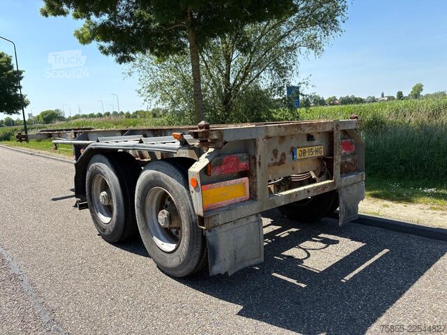 Containertransport Netam-Fruehauf OCCR 30-218 20 FT Chassis / FULL STEEL / BLATTF...