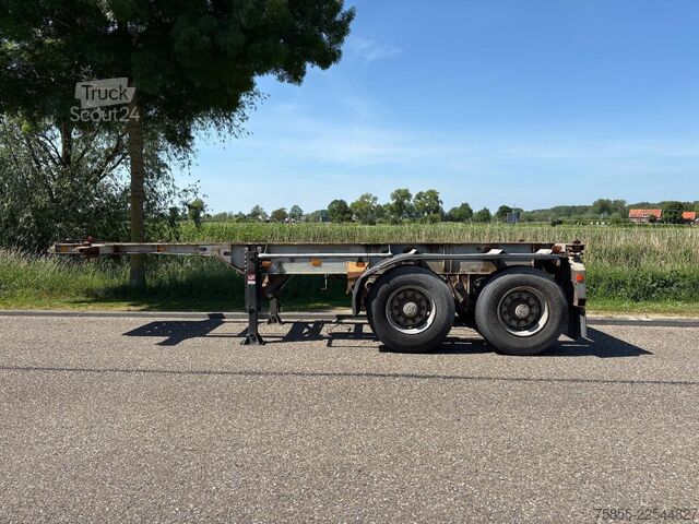 Containertransport Netam-Fruehauf OCCR 30-218 20 FT Chassis / FULL STEEL / BLATTF...