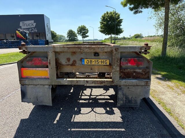 Containertransport Netam-Fruehauf OCCR 30-218 20 FT Chassis / FULL STEEL / BLATTF...