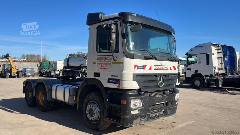 Standaard trekker Mercedes-Benz Actros 3341 (COMPLET LAMES / FULL STEEL / TRACT...
