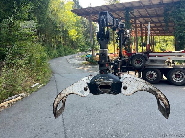 Camión forestal Scania R520  V8 EpsilonQ170Z82 Greifer Anhänger Retarder
