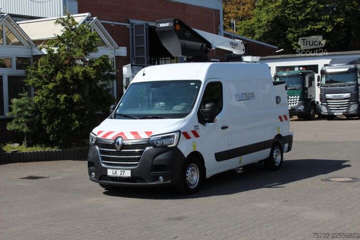 Plate-forme élévatrice sur camion Renault Master  Versalift VDTL 14m - 2 Per.Korb 230kg