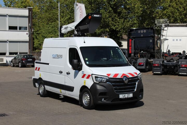 Plate-forme élévatrice sur camion Renault Master  Versalift VDTL 14m - 2 Per.Korb 230kg