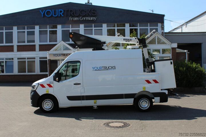 Plate-forme élévatrice sur camion Renault Master  Versalift VDTL 14m - 2 Per.Korb 230kg