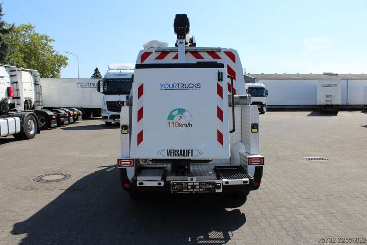 Plate-forme élévatrice sur camion Renault Master  Versalift VDTL 14m - 2 Per.Korb 230kg