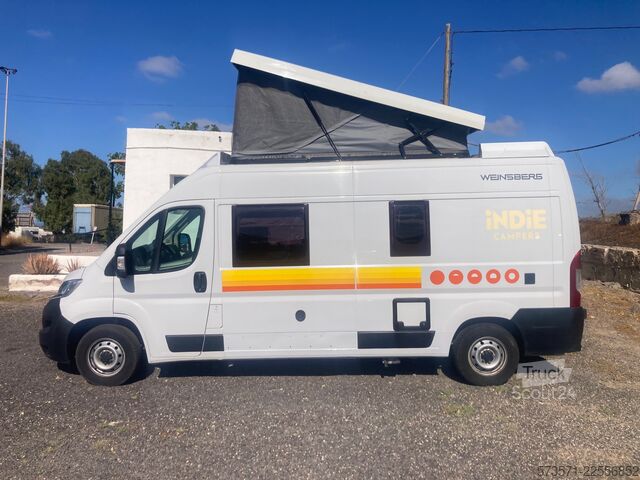 τροχόσπιτο αυτοκινούμενο 2023 Fiat Ducato Weinsberg Carabus | Manuale | Tetto a Soffietto