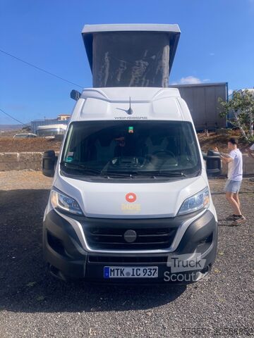 τροχόσπιτο αυτοκινούμενο 2023 Fiat Ducato Weinsberg Carabus | Manuale | Tetto a Soffietto