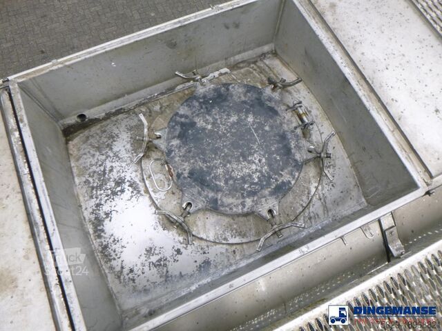 Rezervor Van Hool Chemical tank inox L4BH 30 m3 / 3 comp