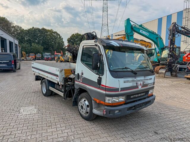 Furgonetka pick-up FUSO Canter Pritsche + Kran