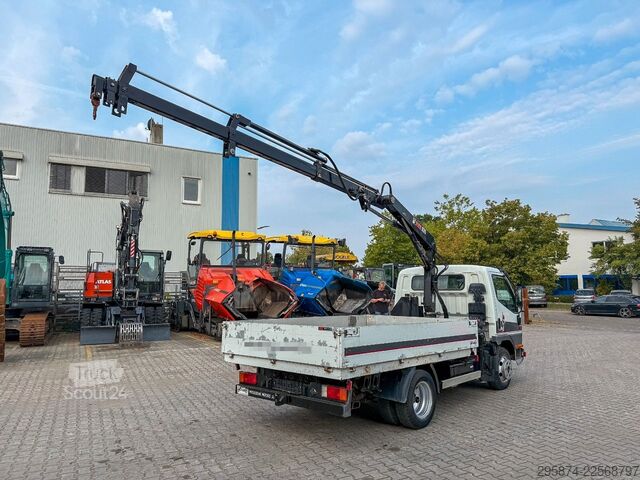 Furgonetka pick-up FUSO Canter Pritsche + Kran