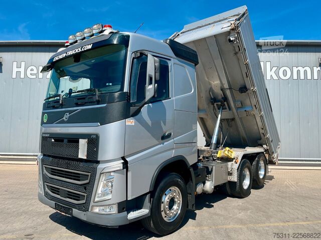 Trojstranný sklápací nákladný automobil VOLVO FH 500 6x4 | ALU-Kipper*Liftachse*60to.*Komfort+