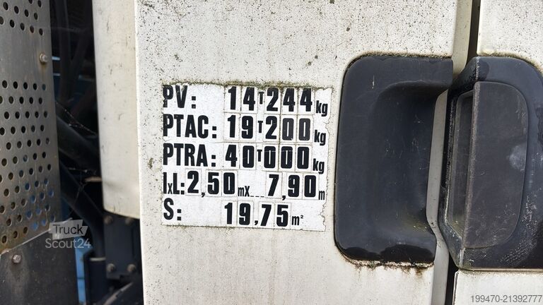 Superestructura de tanque DAF 85.410 Hydrocureur