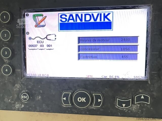 Smalcinātājs Sandvik QI341