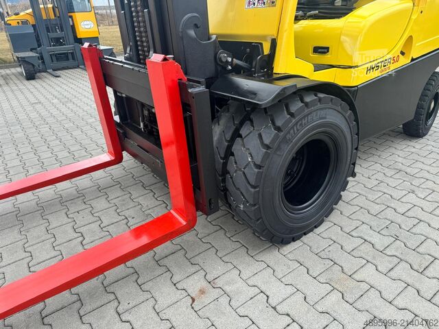 4 tekerlekli forklift Hyster H 5.0 FT / Container version / New price
