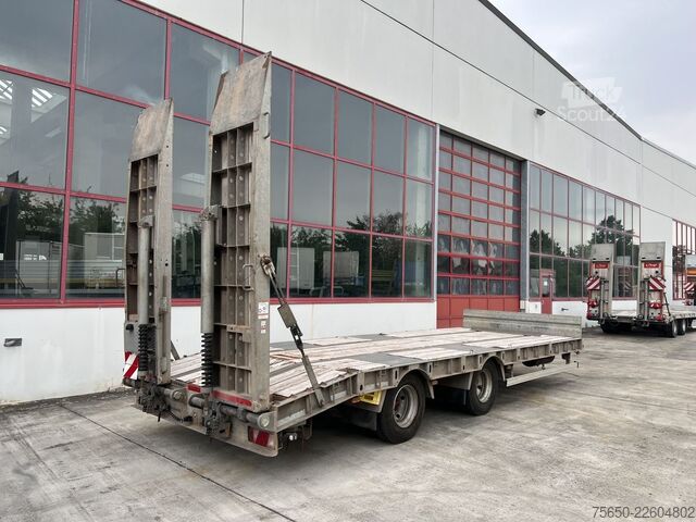 Prikolica z nizko platformo Humbaur HBTZ  21 t Tandemtieflader