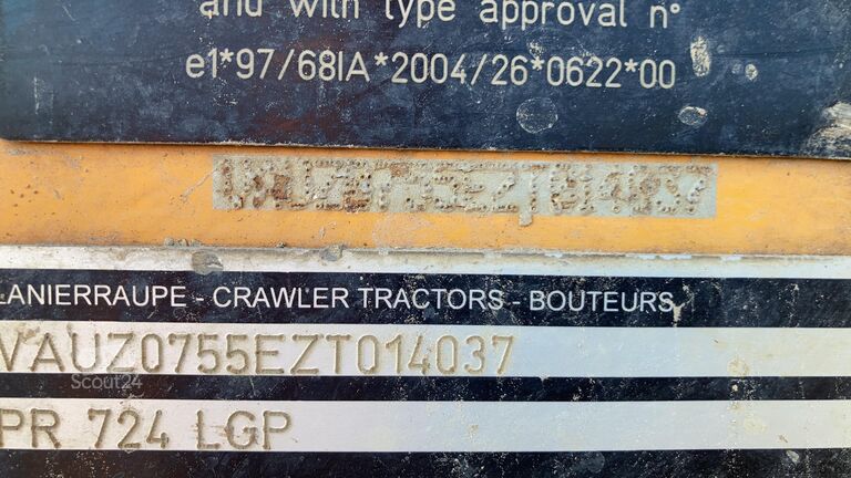 Bulldozer Liebherr Pr 724 Lgp