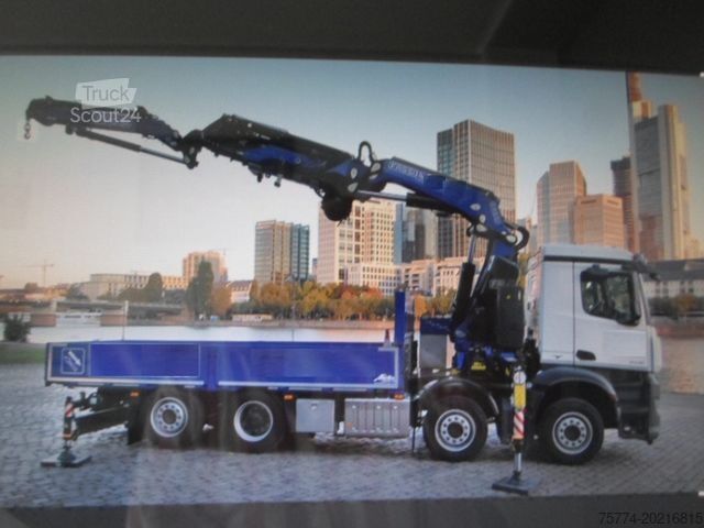 Vrachtauto met open laadbak MERCEDES-BENZ 3545/Fassi F 545 RA.2.26/+JIB