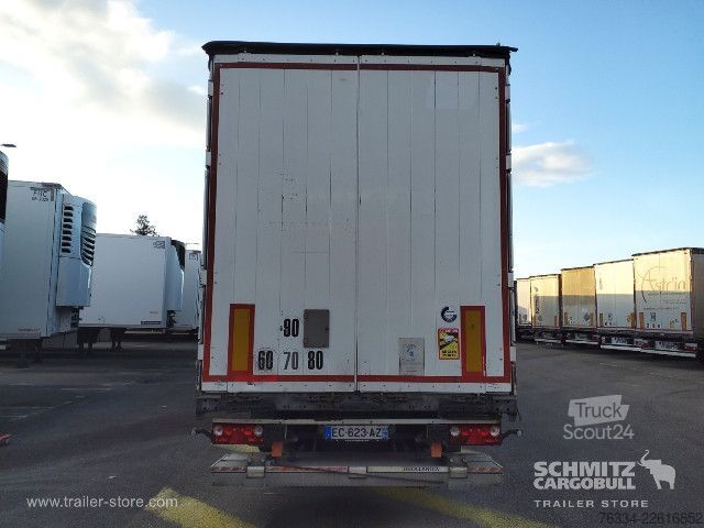 Semirremolque abierto con toldo Schmitz Cargobull Semitrailer Curtainsider Standard Hayon