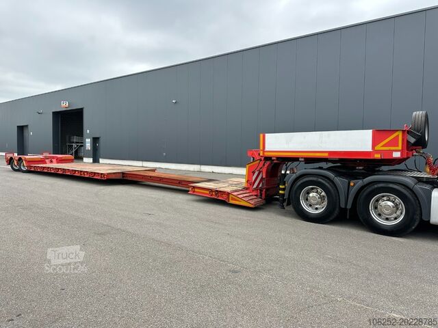 Niska ładowacz FAYMONVILLE 47.5T STBZ-2VA 8m +5m50 LOWBED - TIEFBETT / REM...