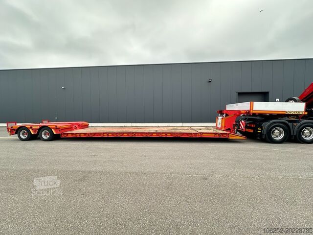 Surbaissé FAYMONVILLE 47.5T STBZ-2VA 8m +5m50 LOWBED - TIEFBETT / REM...
