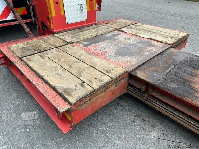 Surbaissé FAYMONVILLE 47.5T STBZ-2VA 8m +5m50 LOWBED - TIEFBETT / REM...