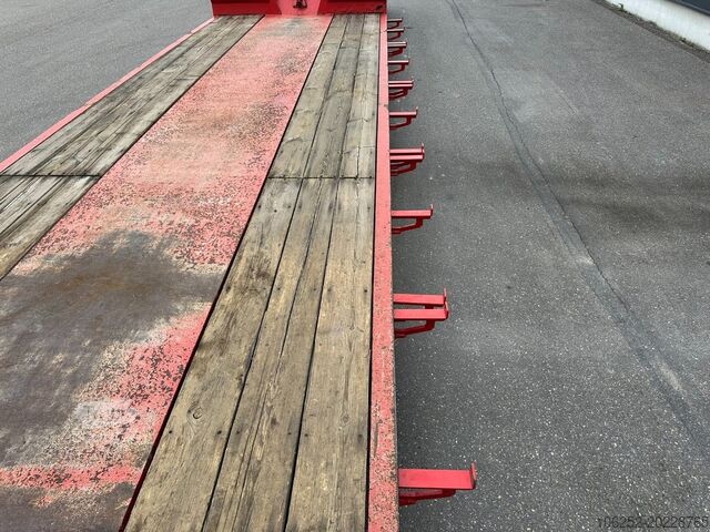 Surbaissé FAYMONVILLE 47.5T STBZ-2VA 8m +5m50 LOWBED - TIEFBETT / REM...