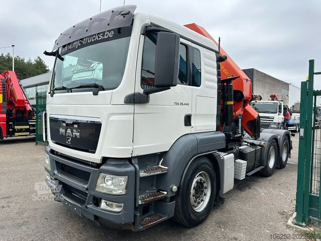 Standard-SZM MAN TGS 26.440 6X4 SZM + (22m) KRAN PALFINGER PK620...