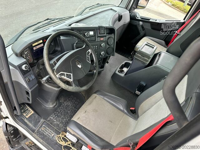 Système de bras à crochet Renault C460 8x4 HOOKLIFT + (19m!) CRANE HIAB 288 E-6 H...