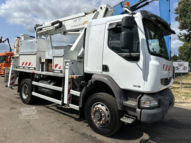 Plataforma elevatória Renault MIDLUM 280dxi 4x4 18m SKYLIFT / HUBARBEITSBÜHNE...