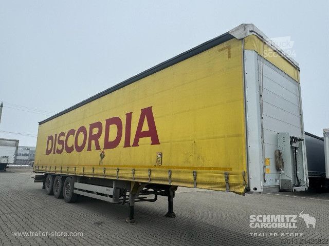 Auflieger mit Pritsche & Plane Schmitz Cargobull Curtainsider Standard