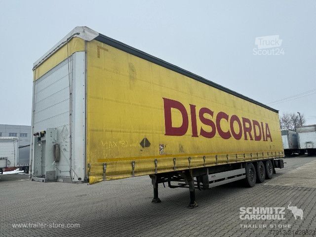 Atvira puspriekabė su tentu Schmitz Cargobull Curtainsider Standard