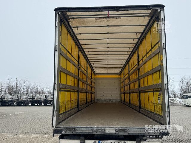 Atvira puspriekabė su tentu Schmitz Cargobull Curtainsider Standard