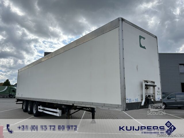 Valise Krone SDP 27 / Box - Confectie / 3 axle BPW Drum / NL...