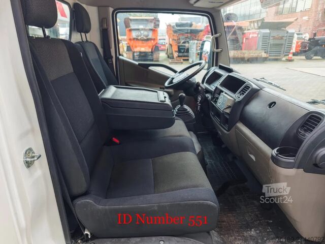 Hefplatform Nissan Cabstar 35.13 NT400 Multitel MS100