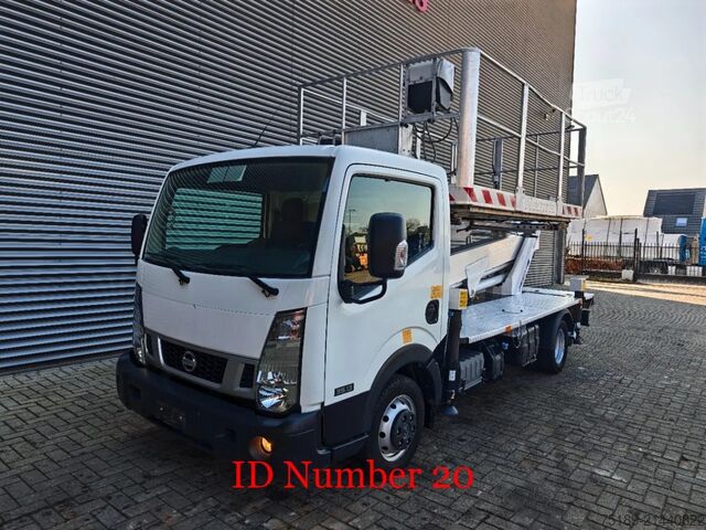 Hefplatform Nissan Cabstar 35.13 NT400 Multitel MS100
