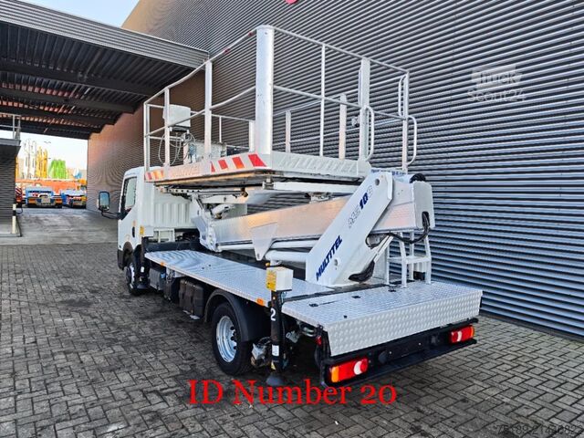 Hefplatform Nissan Cabstar 35.13 NT400 Multitel MS100