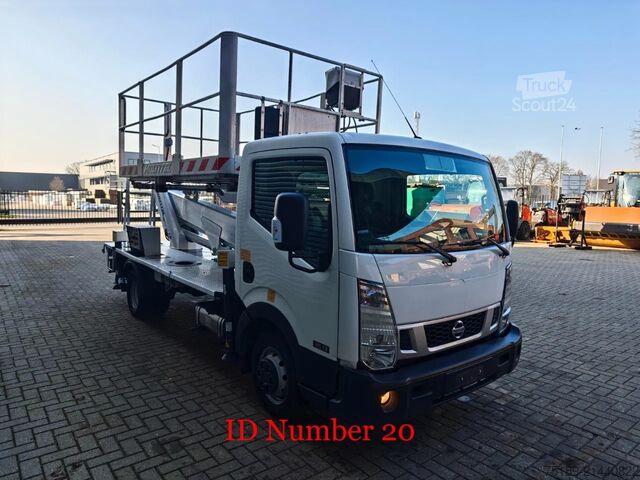 Hefplatform Nissan Cabstar 35.13 NT400 Multitel MS100