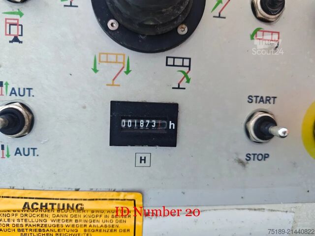 Hefplatform Nissan Cabstar 35.13 NT400 Multitel MS100