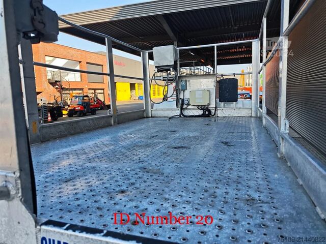 Hefplatform Nissan Cabstar 35.13 NT400 Multitel MS100