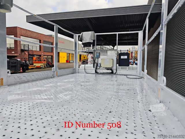 Hefplatform Nissan Cabstar 35.13 NT400 Multitel MS100