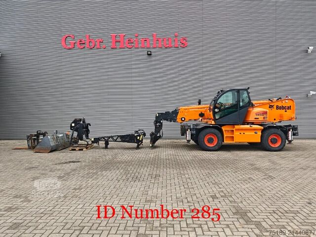 رافعة تلسكوبية دوارة Bobcat TR 50210 EVO Radio Remote Winch Forks Jip Bucket!