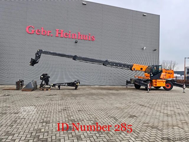 رافعة تلسكوبية دوارة Bobcat TR 50210 EVO Radio Remote Winch Forks Jip Bucket!