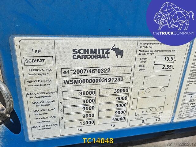 Posuvné plachty Schmitz Cargobull PLSC