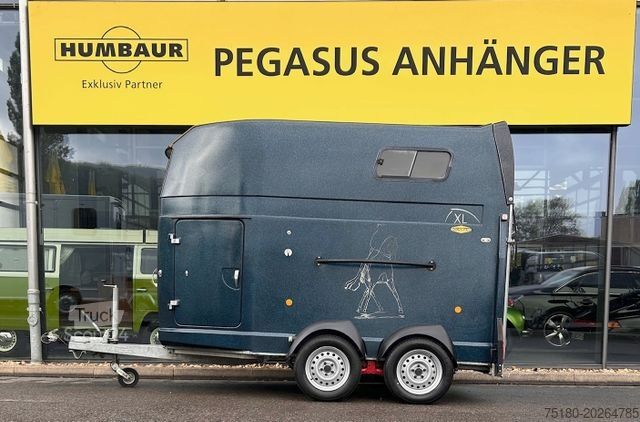 Hästtransportsläp BÖCKMANN XL 2 Pferdeanhänger 2,4to SK, WCF  Aluboden
